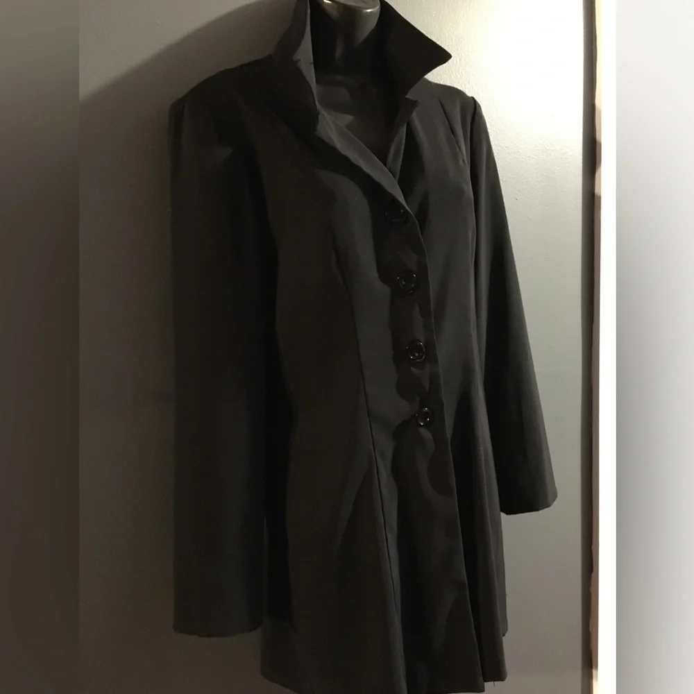 Ladies black dress jacket - Picture 2 of 10